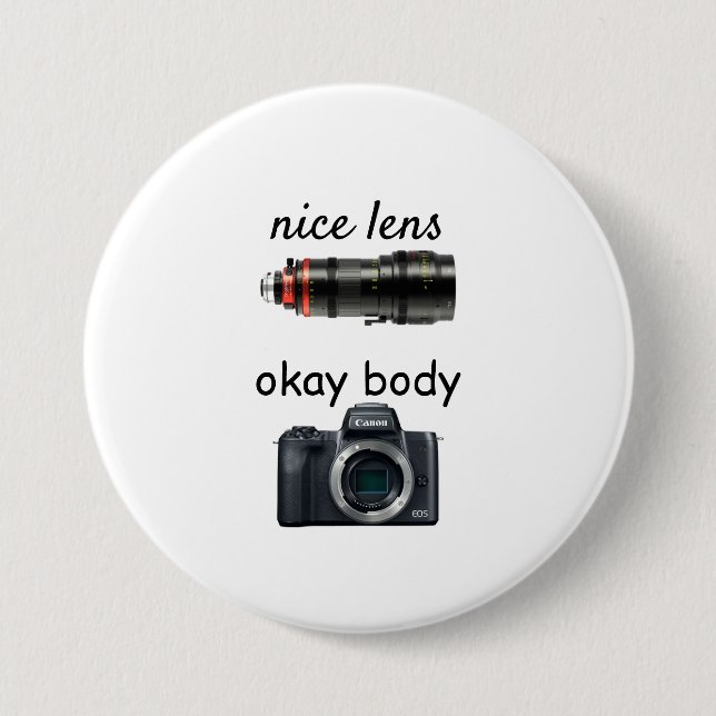 Nice lens, okay body button (Front)