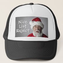 Nice List Reject Christmas Santa