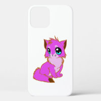 NICE LITTLE Fuchsia, PINK AND BROWN KITTEN