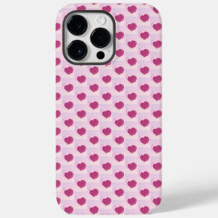 Nice little heart pattern. Case-Mate iPhone 14 pro max case