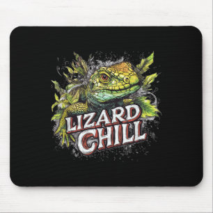 Nice Lizard Costume For Chill Boys And Girls  Mouse Pad