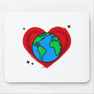 Nice Mother Earth Planet Environmental Protection  Mouse Pad
