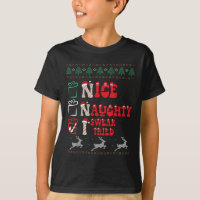 Nice Naughty I Swear I Tried List Xmas Lover Chris