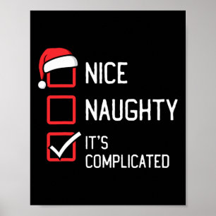 Nice Naughty List Its Complicated Christmas 2  Poster