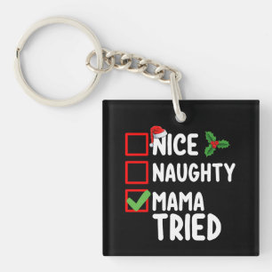 Nice Naughty Mama Essaie Noël Liste des fêtes