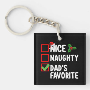 Nice Naughty Papa's Favorite Christmas List Famill