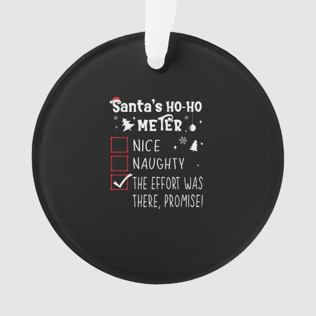Nice Naughty The Was There Promise Christmas (devant)