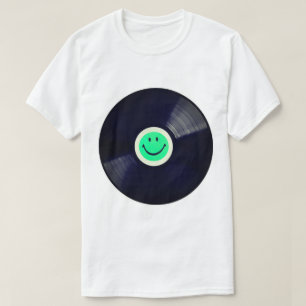 Nice neon Happy face – Happiness – smiling fac T-Shirt