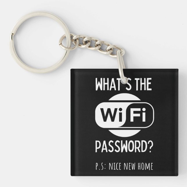 nice new home keychain (Front)