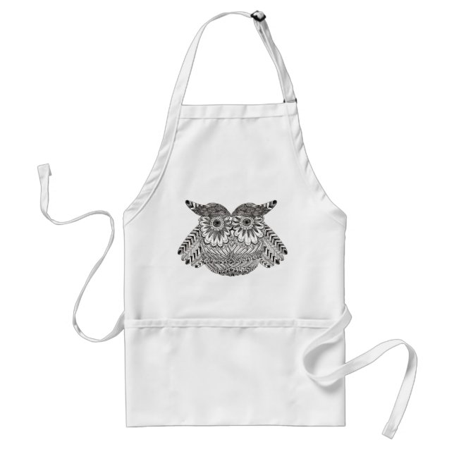 nice owls standard apron (Front)