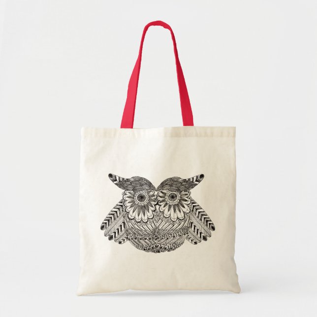 nice owls tote bag (Front)