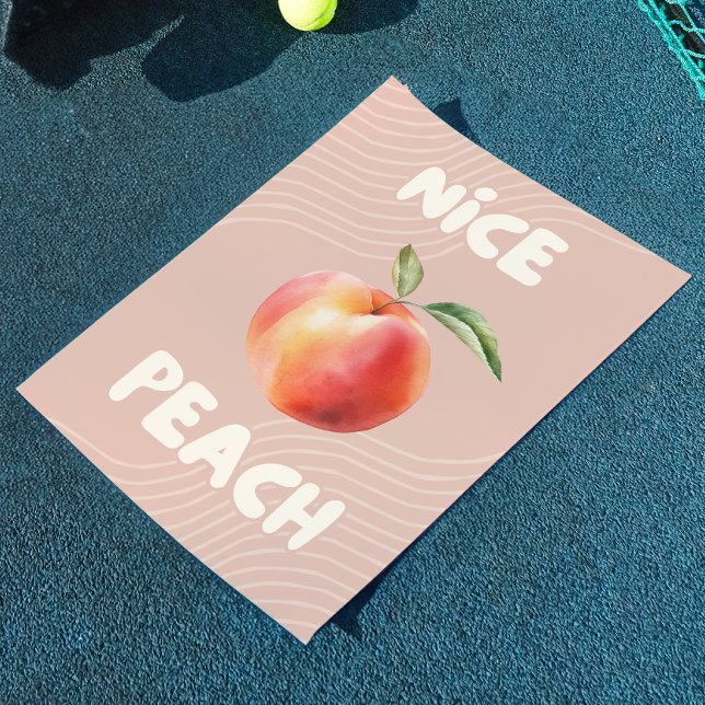 Nice Peach | Bathroom Print | Trendy Wall Art (Creator Uploaded)