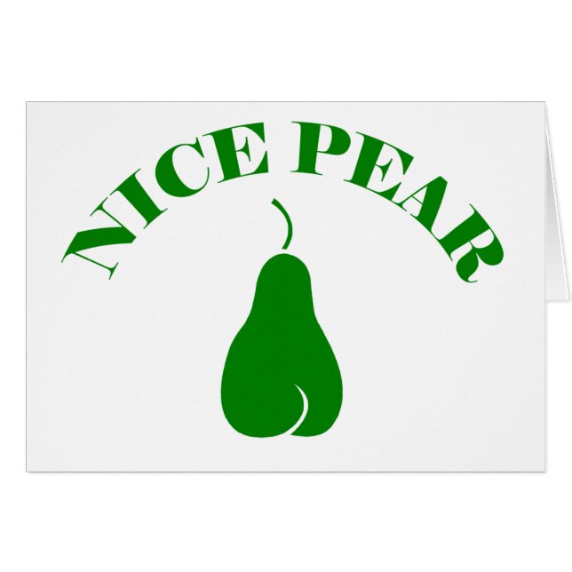 NICE PEAR (Devant horizontal)