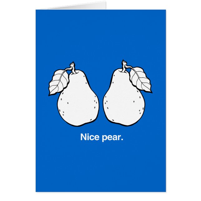 NICE PEAR - WHITE -.png (Front)