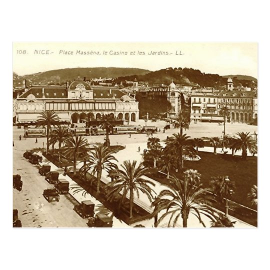 Nice, Place Massena Postcard