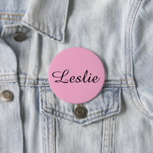 Nice & Pretty: Lavender 3 Inch Round Button