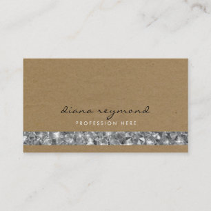 nice professional business card + diamonds stripe