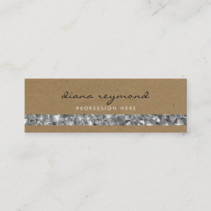 nice professional business card + gemstones stripe