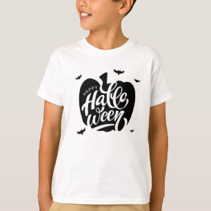 Nice Pumpkin Halloween Typography For Boy Costume T-Shirt