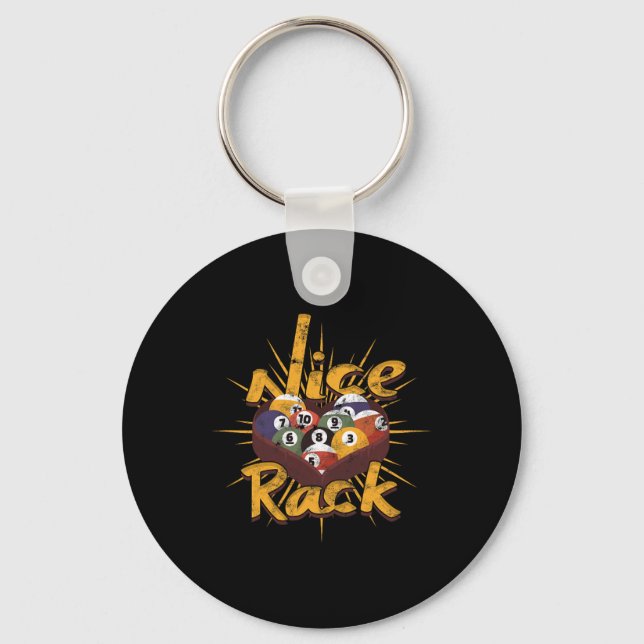Nice Rack 1  Keychain (Front)