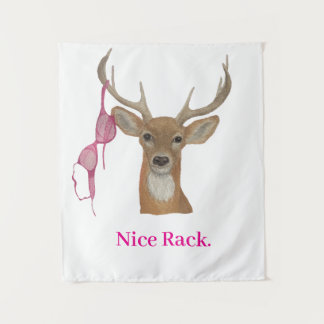 Nice Rack banner Tapestry