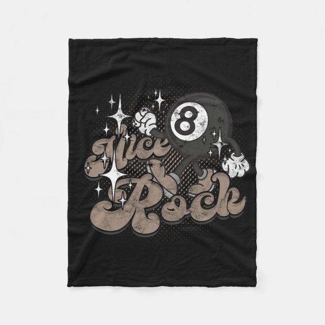Nice Rack  Fleece Blanket (Front)