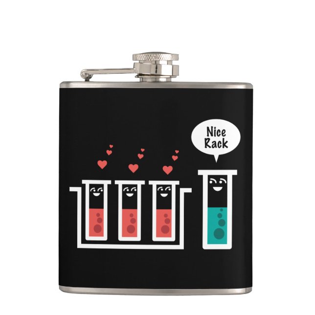 Nice Rack Hip Flask (Front)