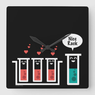 Nice Rack Square Wall Clock