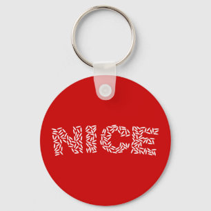 Nice Rice Keychain