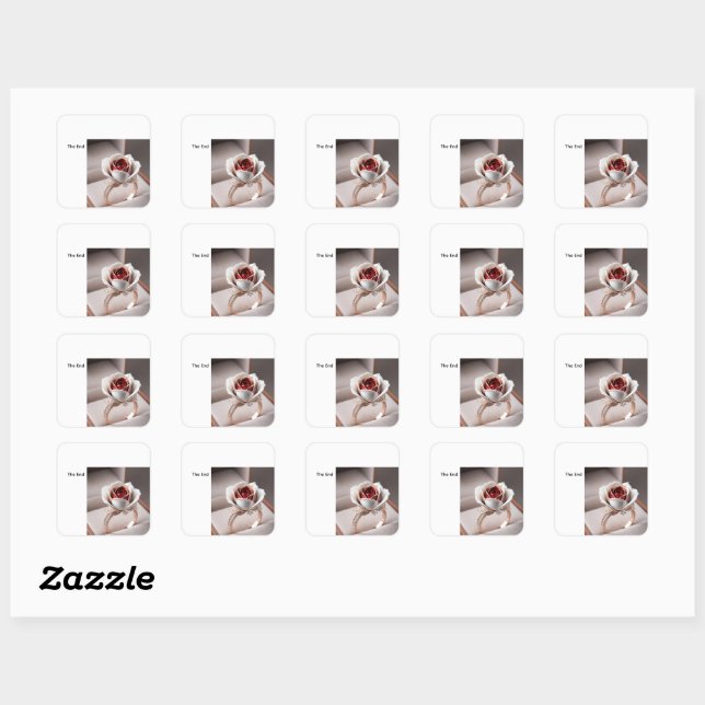 Nice Square Sticker (Sheet)
