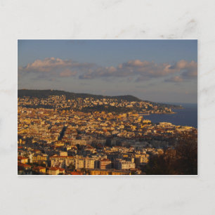 Nice sunset France Postcard