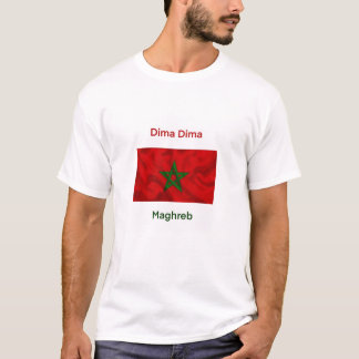 Nice t-shirt with text on it Dima Dima maghreb”
