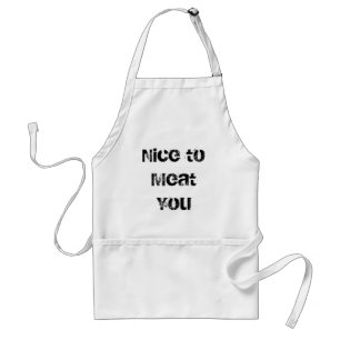 Nice to Meat You BBQ Standard Apron