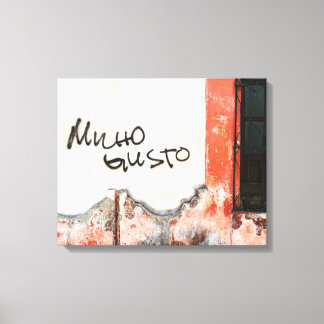 Nice to meet you canvas print