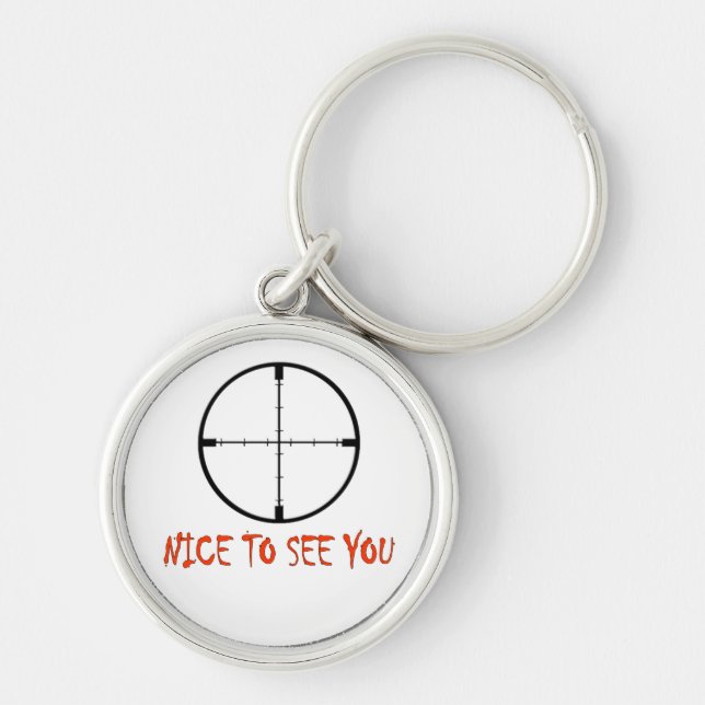 NICE TO SEE YOU KEYCHAIN (Front)