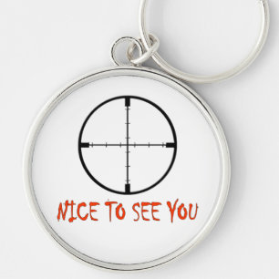 NICE TO SEE YOU KEYCHAIN