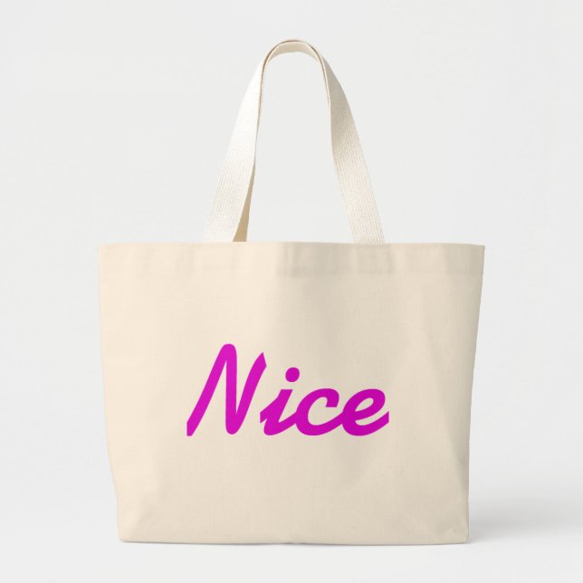 Nice Tote Bag (Front)