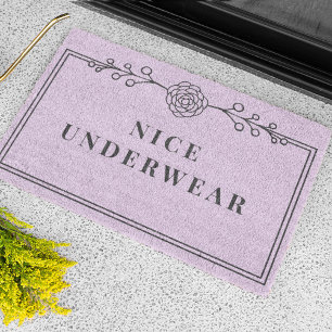 Nice Underwear Doormat