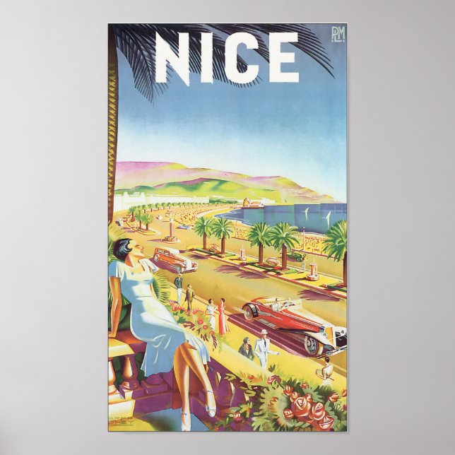 Nice Vintage Travel Poster (Front)