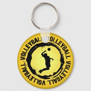 Nice Volleyball Seal (Male) Keychain