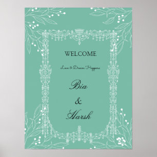 Nice Wedding Card Poster
