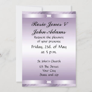 Nice Wedding Invitation