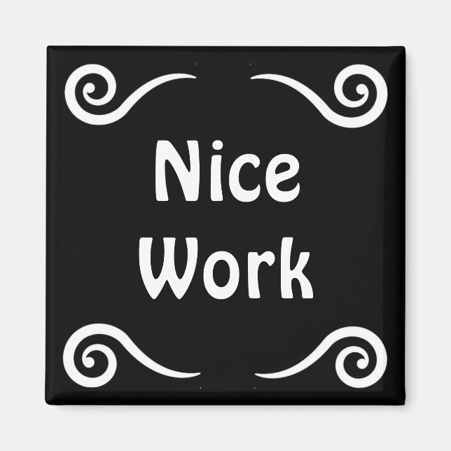 Nice Work Magnet MM15 (Front)