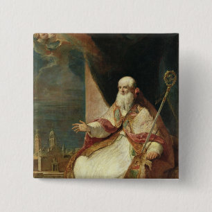 Nicetas 2 Inch Square Button