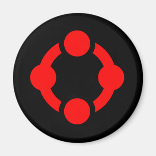 Niche Pride Flag (Black) Magnet