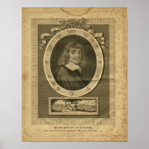 Nicholas Culpeper Herbal Print 1817