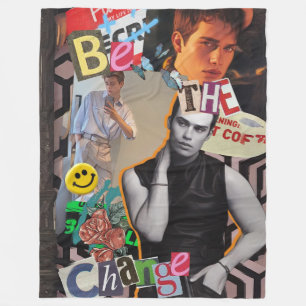 Nicholas Galitzine Fleece Blanket