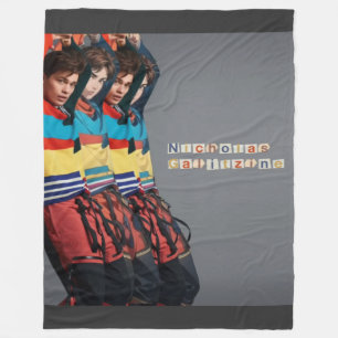 Nicholas Galitzine Fleece Blanket