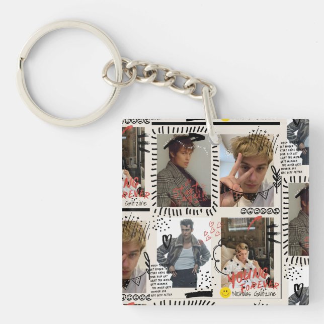 Nicholas Galitzine Keychain (Front)
