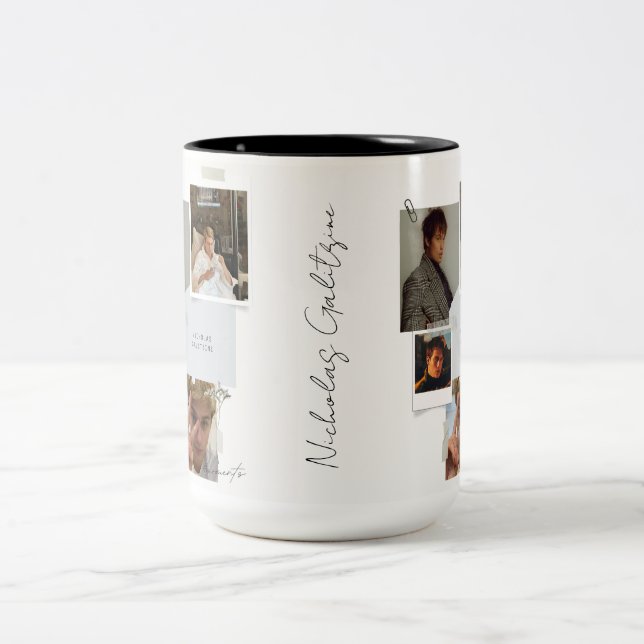 Nicholas Galitzine  Two-Tone Coffee Mug (Center)